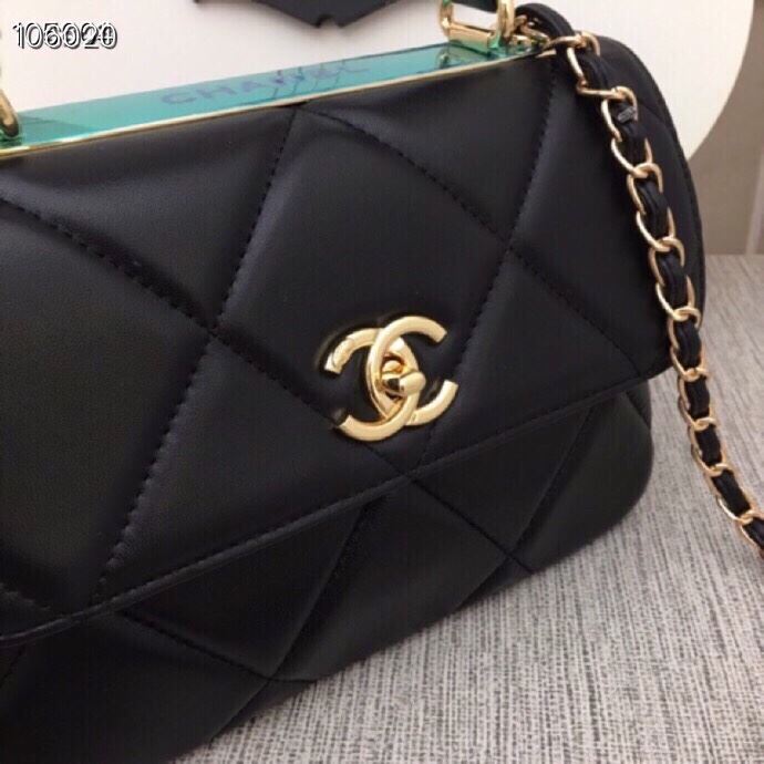 Ch**el top handle bags
